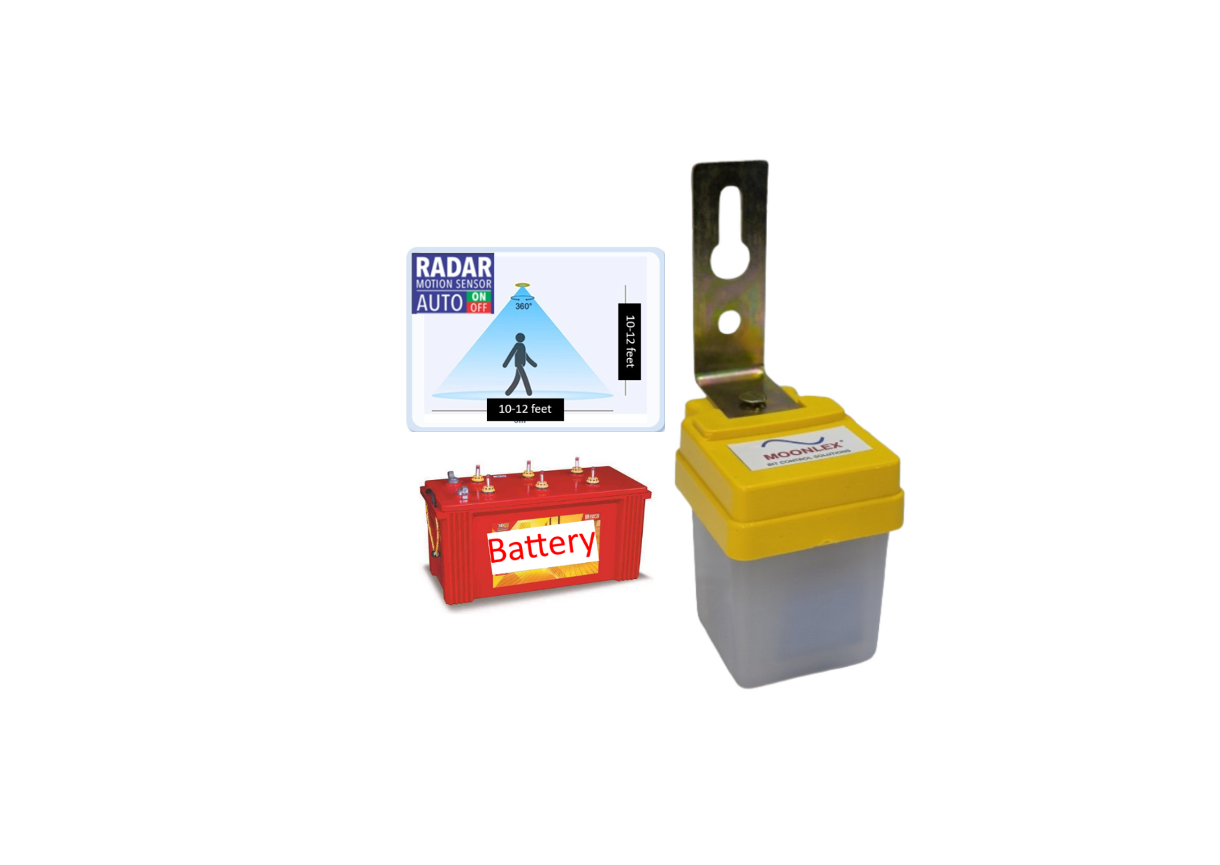DC Motion Sensor (7V to 24V DC)